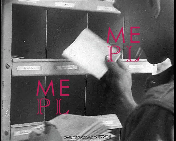 : Allied Soldiers Letters Being Sorted : Allied Soldiers Letters Being Sorted