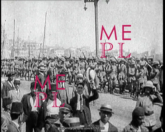 : Allied Soldiers Massing In Constantinople : Allied Soldiers Massing In Constantinople