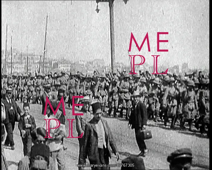 : Allied Soldiers Massing In Constantinople : Allied Soldiers Massing In Constantinople