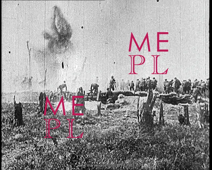 : Allied Soldiers Rushing German Trenches : Allied Soldiers Rushing German Trenches