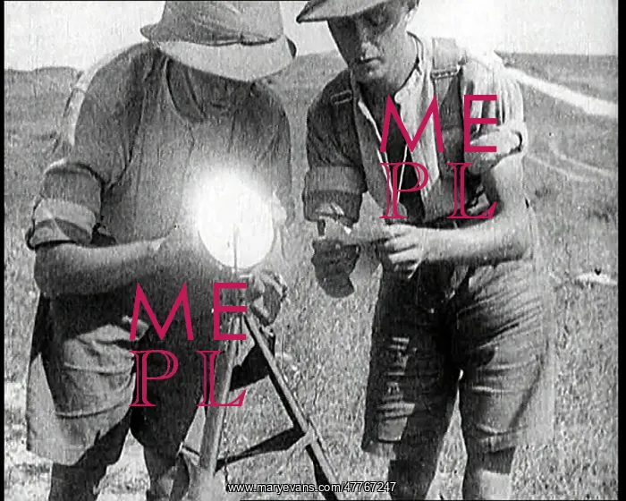 : Allied Soldiers Sending A Signal Using A Mirror : Allied Soldiers Sending A Signal Using A Mirror