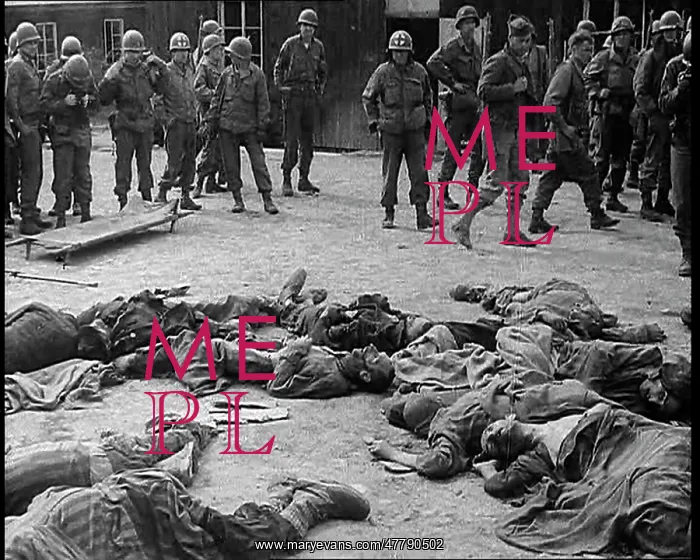  : Allied Soldiers Standing in a Ring Around A