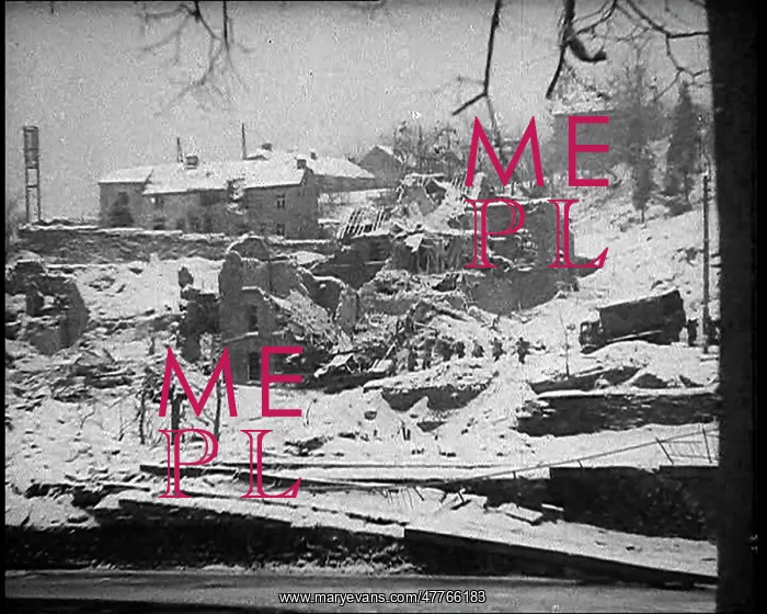 : Allied Soldiers Trudging Through the Snow In : Allied Soldiers Trudging Through the Snow In