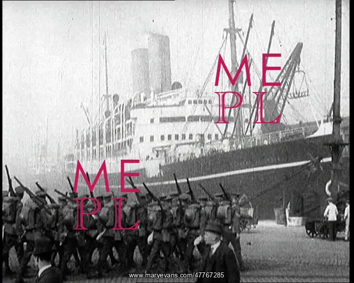 : Allied Troops Being Dispatched From A Dock : Allied Troops Being Dispatched From A Dock