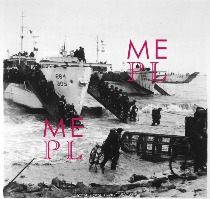 : ALLIED TROOPS LAND : ALLIED TROOPS LAND