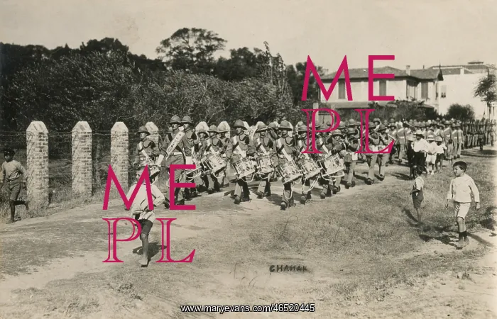 : Allied Troops parading - Chanak, Turkey : Allied Troops parading - Chanak, Turkey