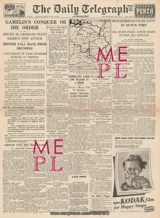 : Allies bid to stop German advance : Allies bid to stop German advance