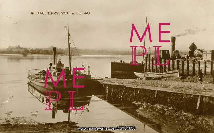  : Alloa Ferry over the River Forth, Scotland