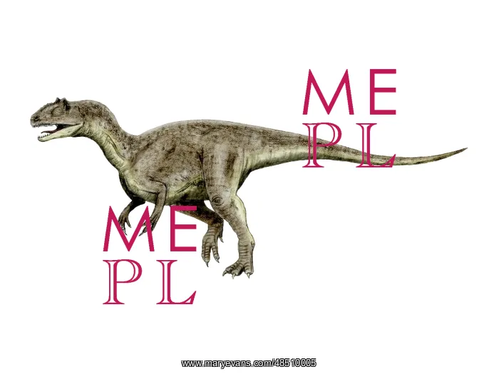 : Allosaurus dinosaur : Allosaurus dinosaur