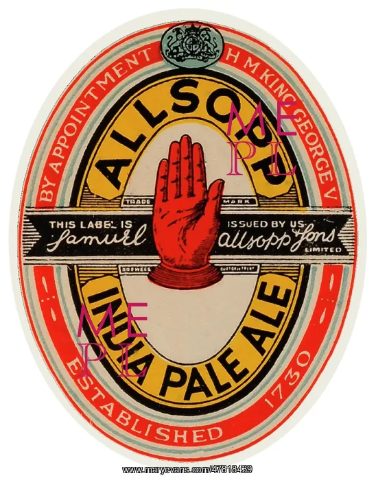  : Allsopp India Pale Ale