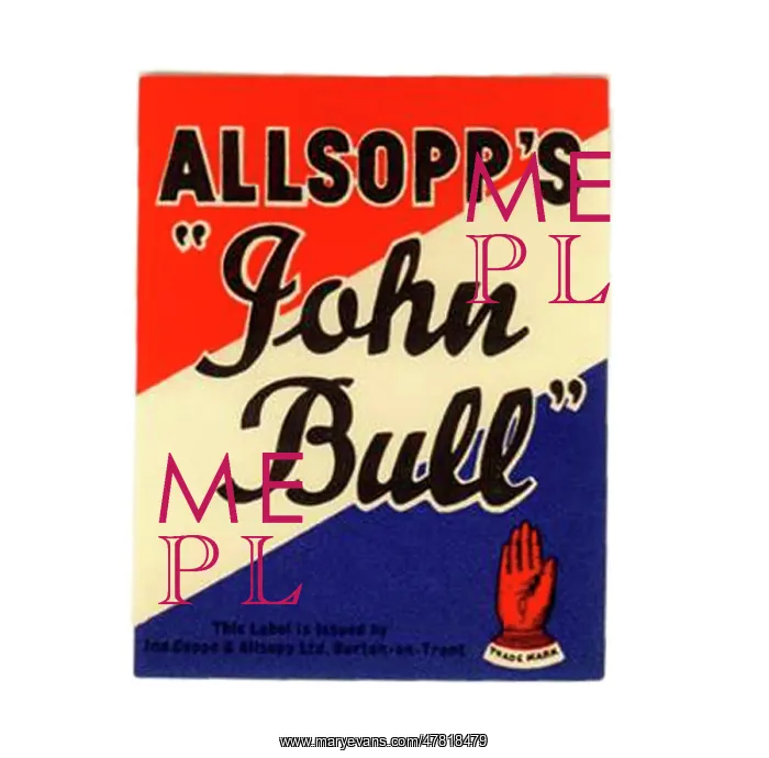  : Allsopp's John Bull