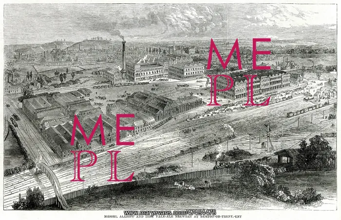 : Allsopp's pale-ale brewery 1862 : Allsopp's pale-ale brewery 1862