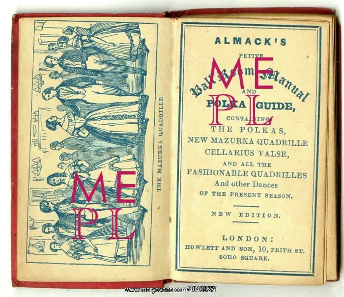 : Almack's Petite Ball-Room Manual and Polka Guide : Almack's Petite Ball-Room Manual and Polka Guide