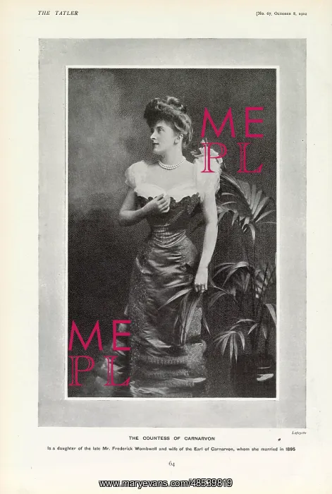: Almina Herbert, Countess of Carnarvon : Almina Herbert, Countess of Carnarvon