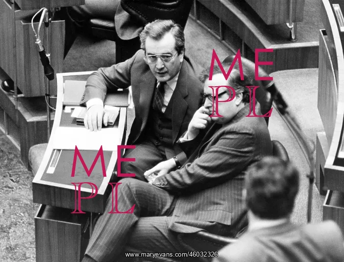 : Alois Mock and Josef Taus : Alois Mock and Josef Taus