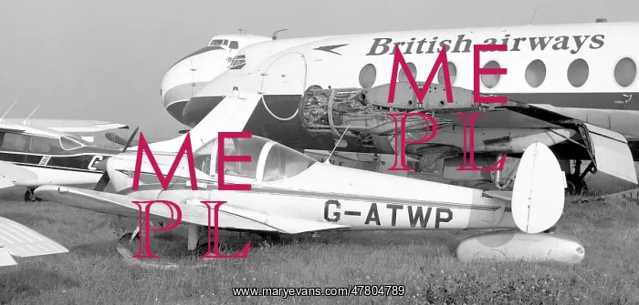 : Alon A2 Aircoupe G-ATWP : Alon A2 Aircoupe G-ATWP