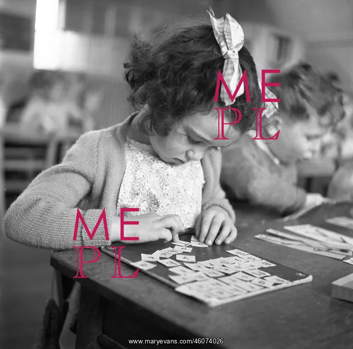 : Alphabet education, 1955 : Alphabet education, 1955