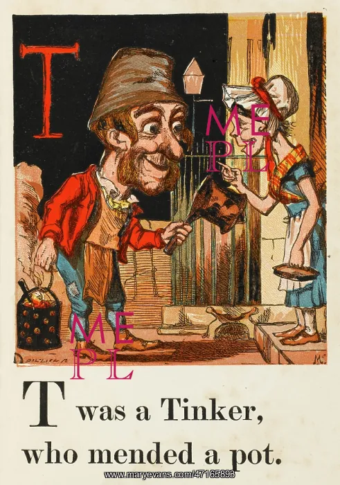  : ALPHABET / T FOR TINKER