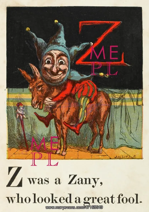  : ALPHABET / Z FOR ZANY