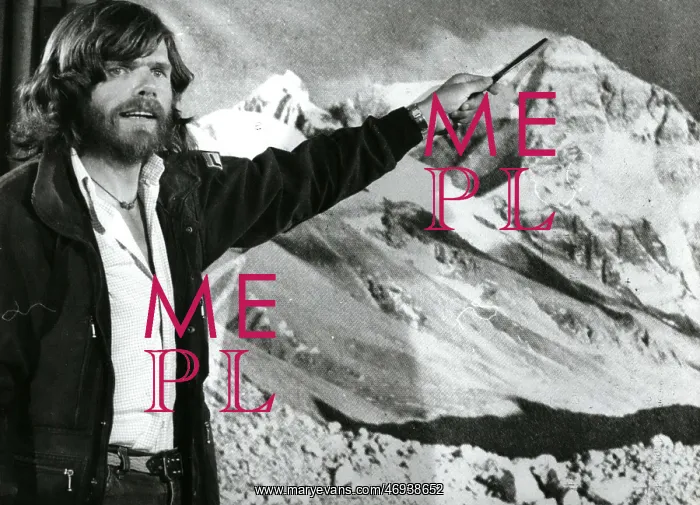 : Alphinist Reinhold Messner : Alphinist Reinhold Messner