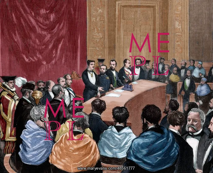 : Alphonse XII inaugurating the agricultural conferences. Eng : Alphonse XII inaugurating the agricultural conferences. Eng