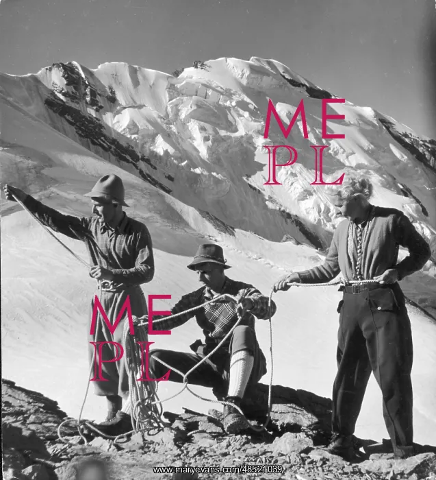 : THREE ALPINE CLIMBERS : THREE ALPINE CLIMBERS