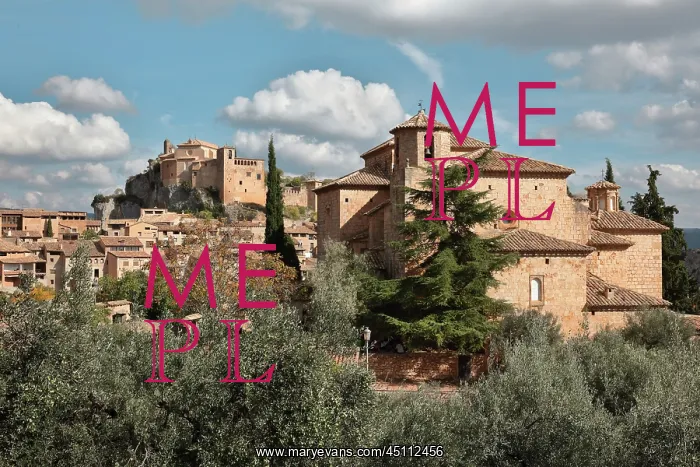 : Alquezar, Huesca, Aragon, Spain : Alquezar, Huesca, Aragon, Spain
