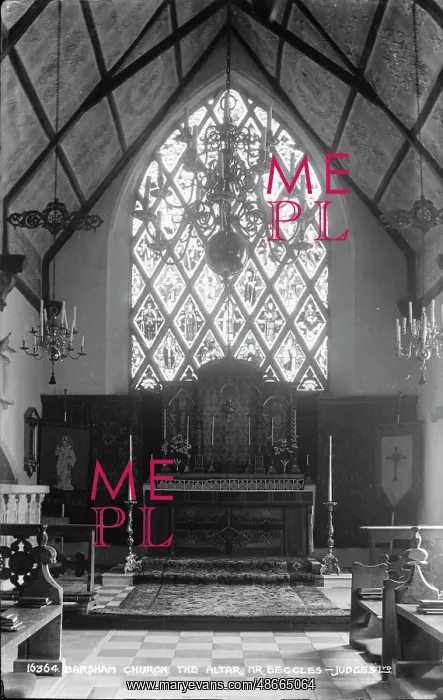 : The Altar of Barsham Church : The Altar of Barsham Church