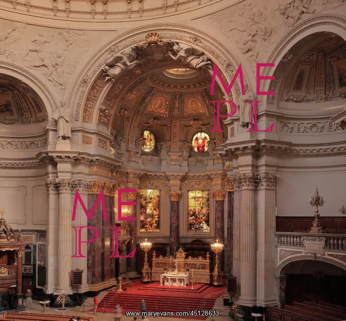 : Altar, Berlin Cathedral, Berlin, Germany : Altar, Berlin Cathedral, Berlin, Germany