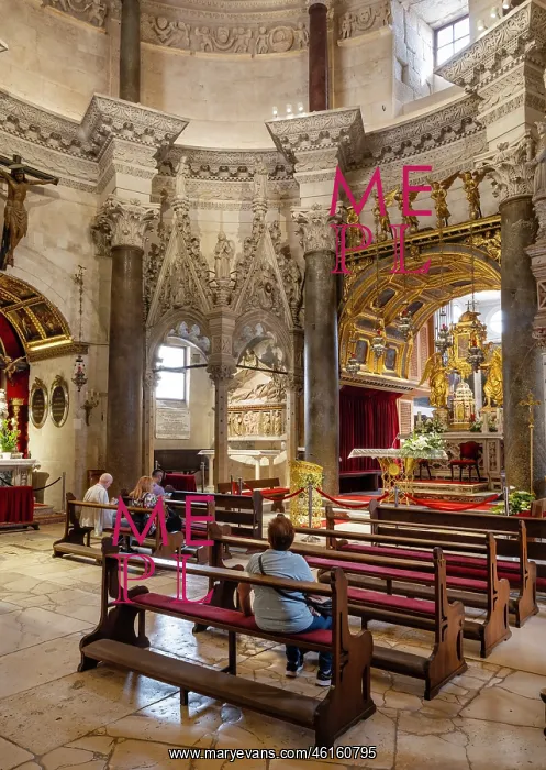 : Altar, Cathedral of St Domnius, Split, Croatia : Altar, Cathedral of St Domnius, Split, Croatia