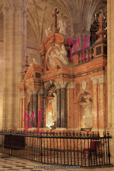 : Altar del Trascoro, Cathedral of the Incarnation : Altar del Trascoro, Cathedral of the Incarnation
