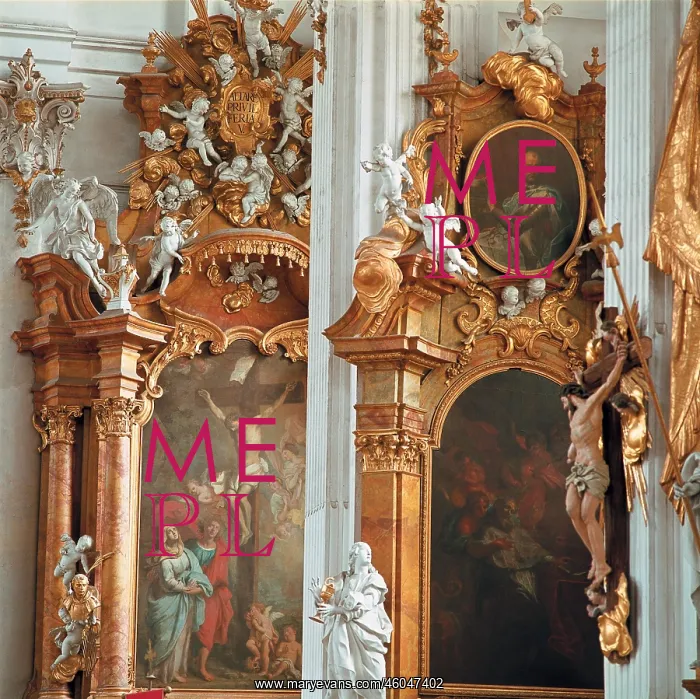 : Side altar in the minster Diessen : Side altar in the minster Diessen