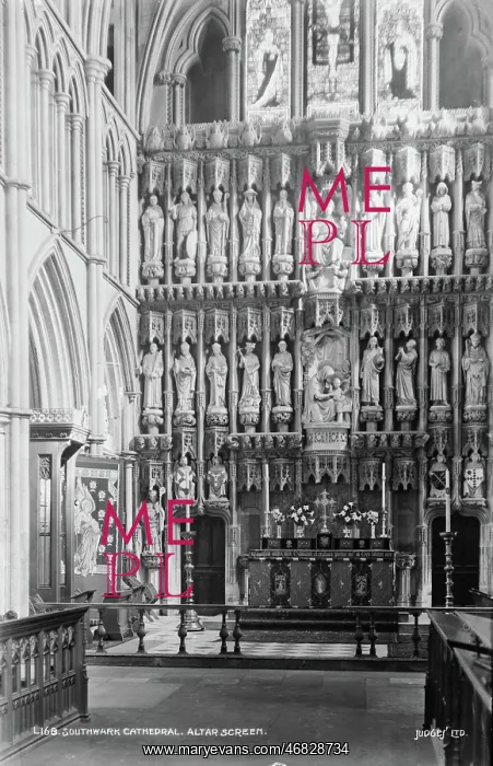 : Altar Screen of Southwark Cathedral : Altar Screen of Southwark Cathedral