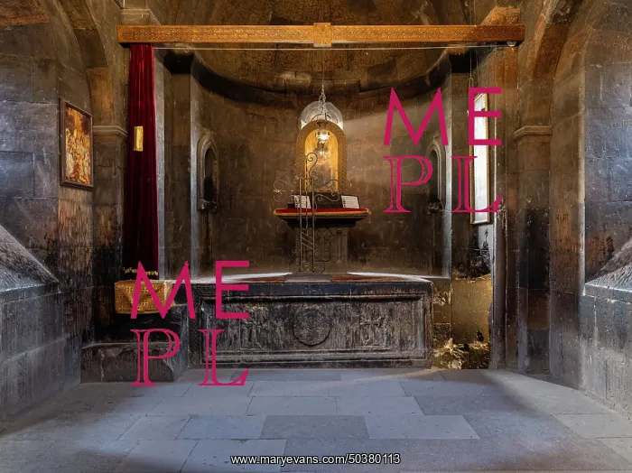 : Altar, St Gevorg Chapel, Khor Virap monastery, Armenia : Altar, St Gevorg Chapel, Khor Virap monastery, Armenia