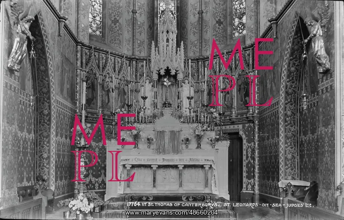 : Altar of St. Thomas of Canterbury : Altar of St. Thomas of Canterbury