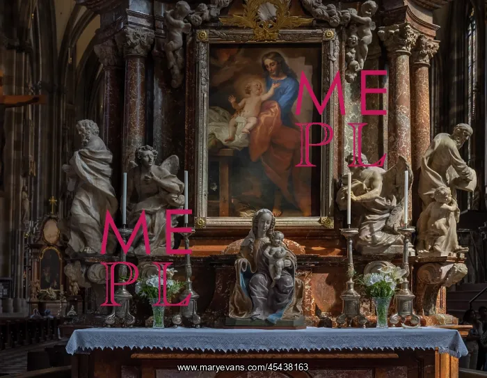 : Altar, Stephansdom, Vienna, Austria : Altar, Stephansdom, Vienna, Austria