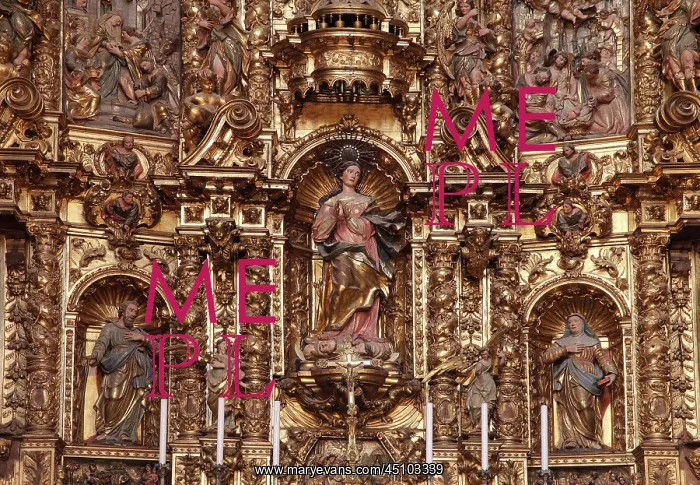  : Altarpiece, Chapel of the Immaculate Conception