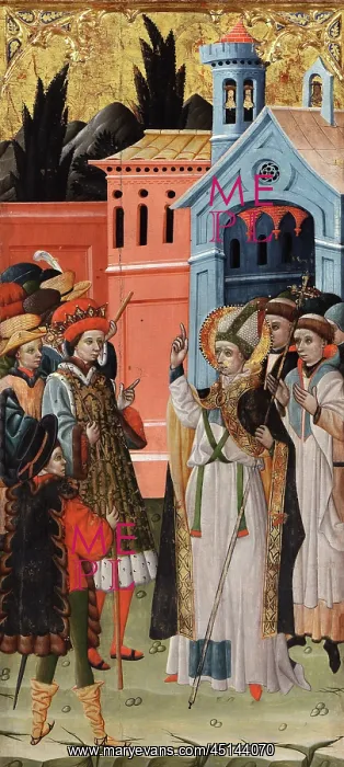  : Altarpiece, Iglesia de San Blas, Anento, Aragon, Spain