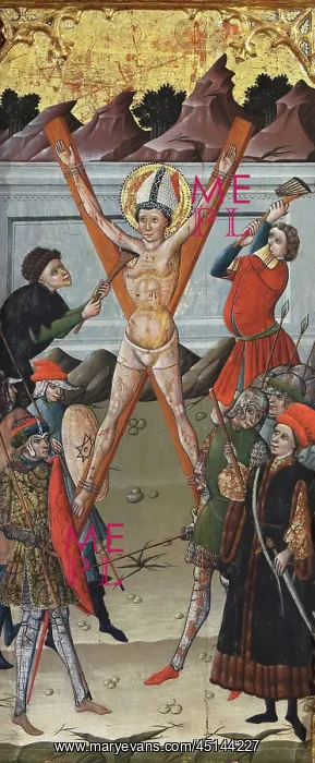 : Altarpiece, Iglesia de San Blas, Anento, Aragon, Spain : Altarpiece, Iglesia de San Blas, Anento, Aragon, Spain