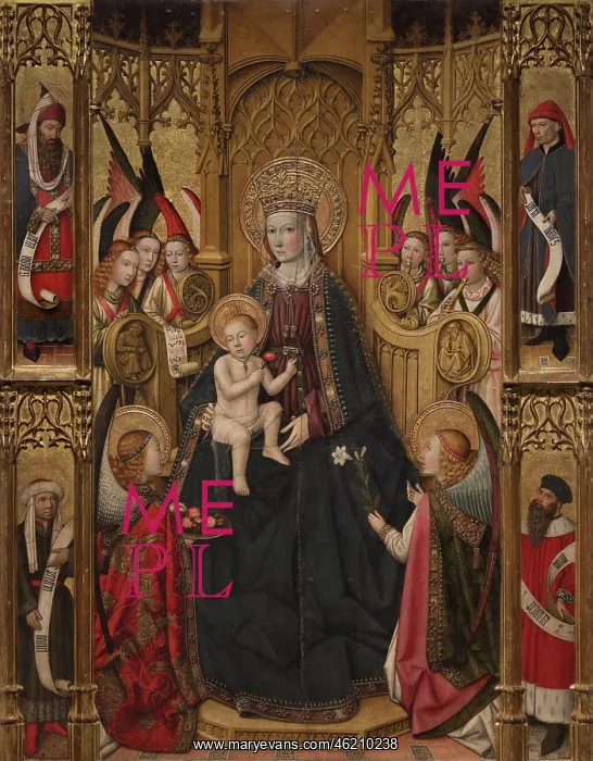  : Altarpiece panel, Museu Nacional d'Art de Catalunya