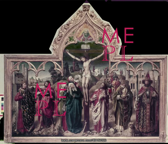 : Altarpiece of the Parliament of Paris. Left: St : Altarpiece of the Parliament of Paris. Left: St