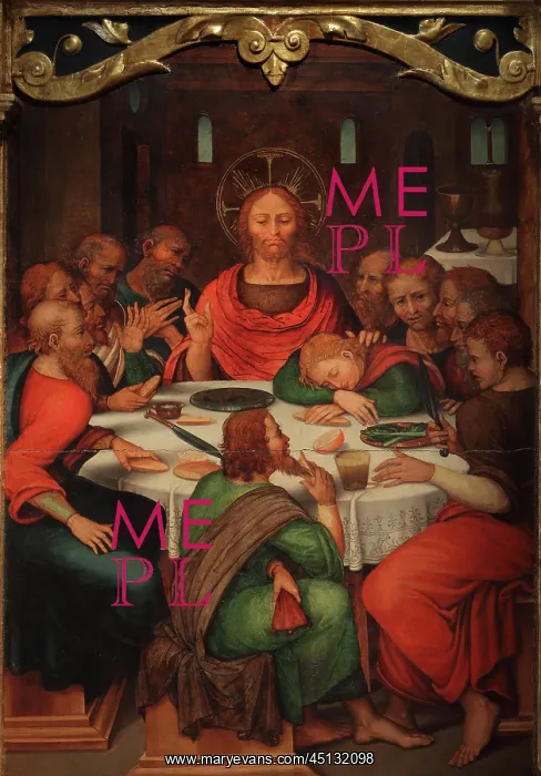 : Altarpiece of the Last Supper, Museo Diocesano : Altarpiece of the Last Supper, Museo Diocesano