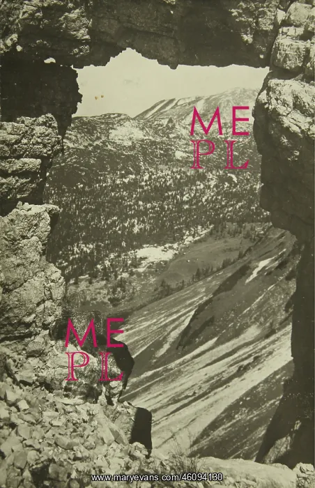 : Altausee. Loserfenster'. About 1925. Photograph : Altausee. Loserfenster'. About 1925. Photograph