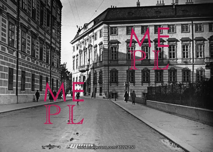 : The Alter Ballhausplatz in Vienna, 1932 : The Alter Ballhausplatz in Vienna, 1932
