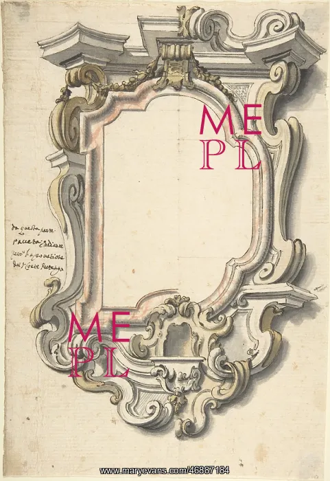 : Two Alternate designs for a Frame, 1700?1780 : Two Alternate designs for a Frame, 1700?1780