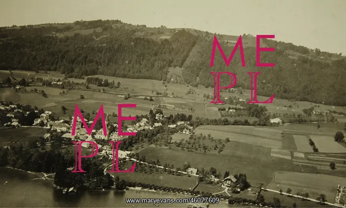 : Altmunster. 1925. Aerial view : Altmunster. 1925. Aerial view