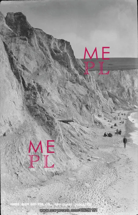 : Alum Bay: The Coloured Cliffs : Alum Bay: The Coloured Cliffs