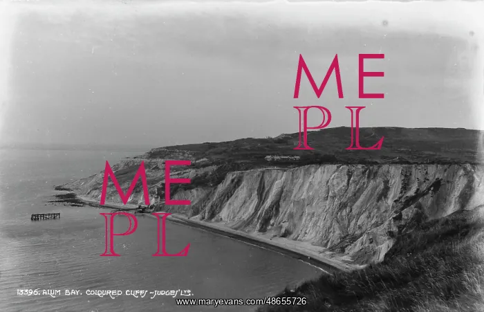 : Alum Bay: Coloured Cliffs : Alum Bay: Coloured Cliffs