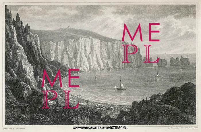 : ALUM BAY, ISLE OF WIGHT : ALUM BAY, ISLE OF WIGHT