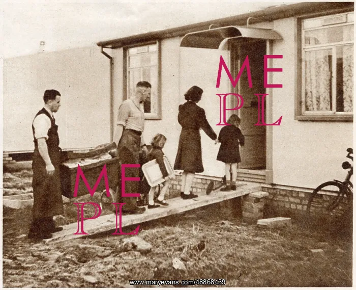: Aluminium prefabs homes 1946 : Aluminium prefabs homes 1946
